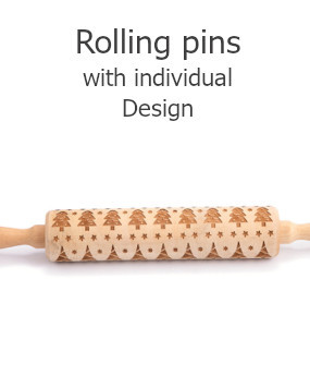 Rolling pins with Logo